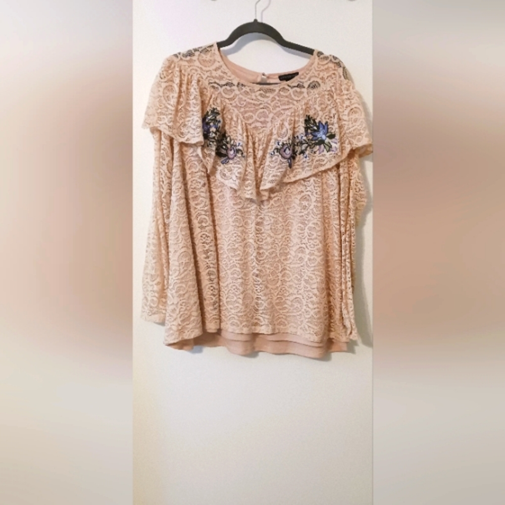 Lane Bryant Lace Blouse